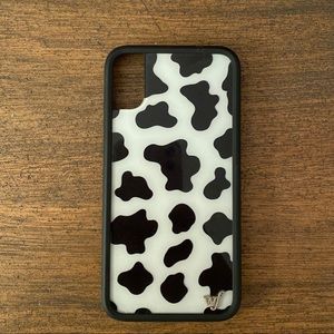 Wildflower Moo Moo IPhone X case